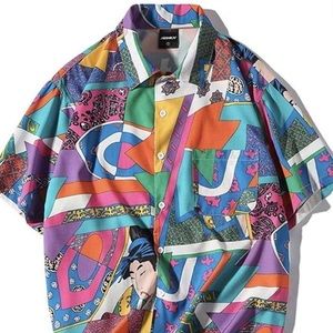 A shirt with different meaning and colors